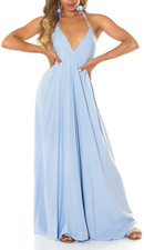 Maxi Sommerkleid Damen A-Linie