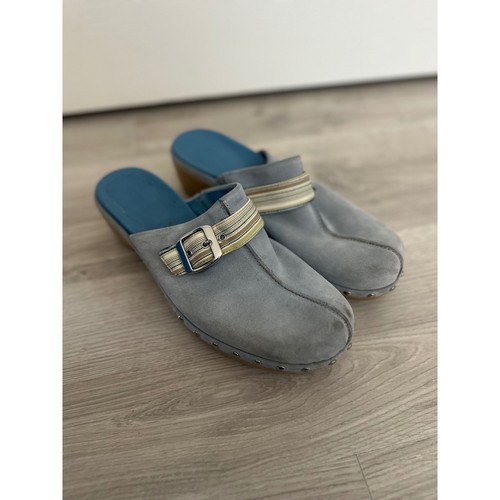 Ecco suede leather - leather, clogs