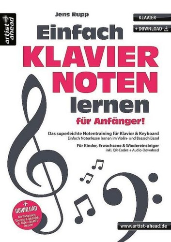 Einfach klaviernoten lernen - einfach,
