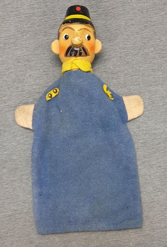 Alte handpuppe polizist - alte,