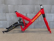 1996 Cannondale Super V Carbon frameset (full suspension rebuild, size M)