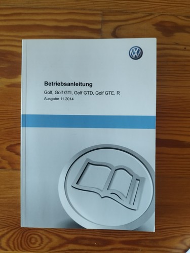 Golf betriebsanleitung - vw,