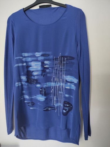 Seidenshirt langarm m - langarm,