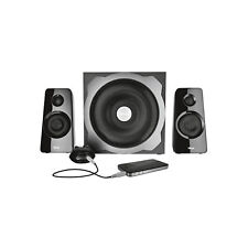 Trust Tytan 2.1 Subwoofer Lautsprecher Set für Smartphone PC TV 120 Watt