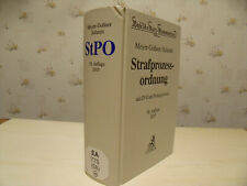 Meyer-Goßner Schmitt StPO