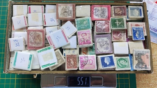 Briefmarken konvolut karton - konvolut, im