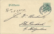 GA mit BPSTP FRÖNDENBERG - LETMATHE ZUG 1334 aus 1910