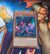 Yu-Gi-Oh Misprint: Snake-Eyes Diabellstar LEDE 1st Edition Ultra Rare Name Shift