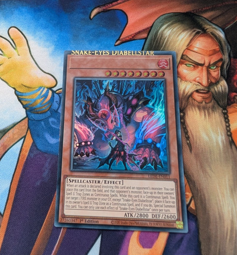 Misprint snake eyes - yu-gi-oh, snake-eyes