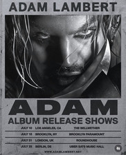 Adam lambert mit - 2, tickets