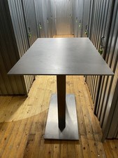 Bartisch Mondo Tablet – Keramikplatte, Edelstahl, Top Zustand!