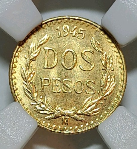 1945 mexiko gold - mexiko, pesos