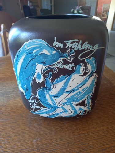 Hap grieshaber vase vier - grieshaber,