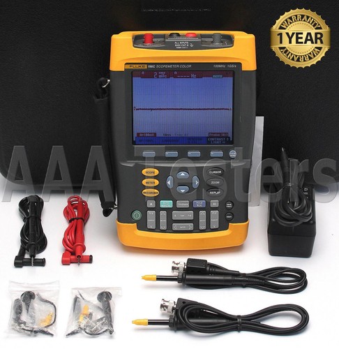 Fluke 196c scopemeter 1gs - scopemeter, 1gs/s