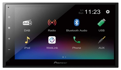 Pioneer dmh a340dab - dmh-a340dab, doppel-din