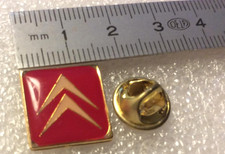 Vintage Citroën Logo Emaille Anstecknadeln 1,5 cm gold