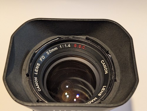 Canon 50mm s - canon, f/1,4