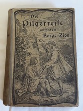 Altes buch die pilgerreise - altes,