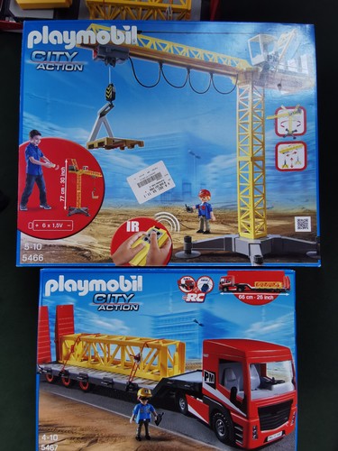 Playmobil 5466 kran mit - 5466,