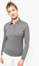 Langarm-Polohemd für Damen