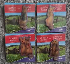 MILKA * Magnet *  Ostern * Peter Hase * 4 Stück