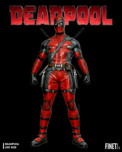 Deadpool lebensgroße
