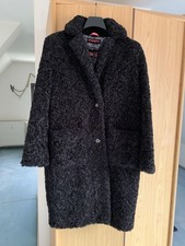 Frieda & Freddies Wintermantel Damen Schwarz Größe 38