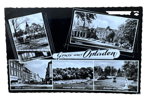 Postkarte opladen mehrbild - postkarte,