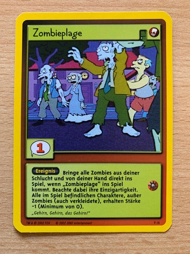 Simpsons sammelkarte tcg - simpsons,