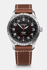 Victorinox Swiss Army Airboss Mechanical Watch (241973) Black Dial Swiss Made
