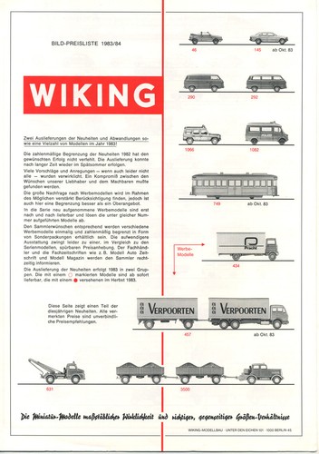 Wiking prospekt 1985 - 1985,