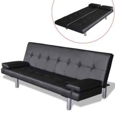Schlafsofa Sofa 2 Sitzer 2er Klein Zweisitzer 2-Sitzer Couch mit Schlaffunktion