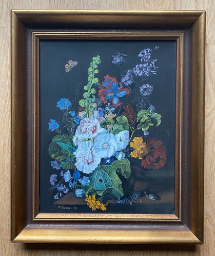 Prunkvolles blumenstillleben - prunkvolles,