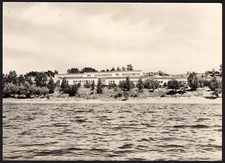 k1, AK Warnitz ü. Prenzlau, Ferienzentrum VEB Maxhütte, gel.9.4.1975