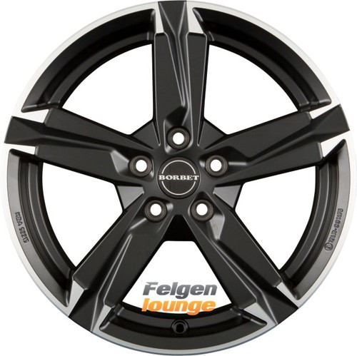 Alufelgen borbet t10 - t10, matt