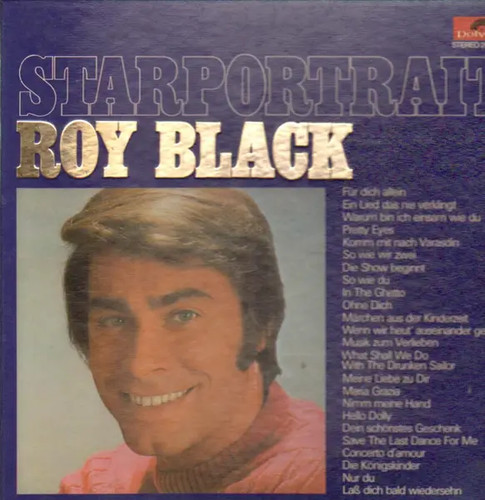 Roy black starportrait - starportrait, insert