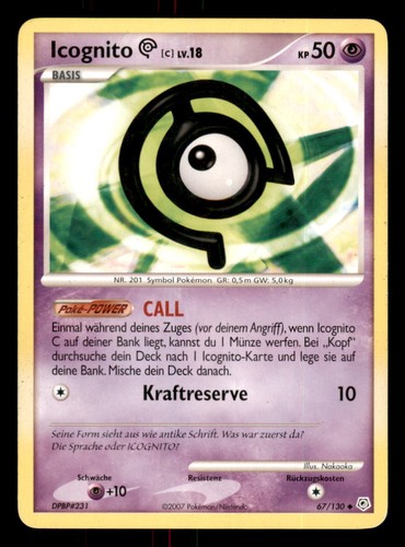 Pokemon icognito 130 - pokemon, 67/130