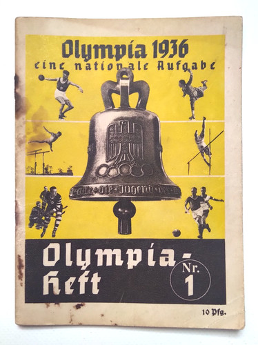 Olympia heft 1936 1 eine - 1,
