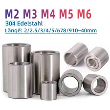 Distanzhülsen A2 Edelstahl
