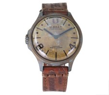 U Boat Herren Uhr  U-9600/A Darkmoon Unico 45mm Capsoil  NEU