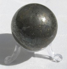 Kugel aus Pyrit, 40 mm, 160 g