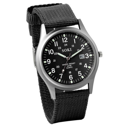 Herrenuhr leuchtende militär - herrenuhr,