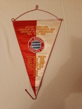 Wimpel F.C. Bayern München, Seide, Bestickt.