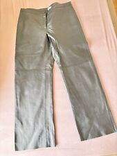 Designer Nappa Lederhose ELEGANCE schwarz Gr. 46 neu ungetragen