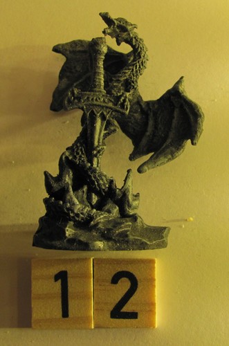 Filigraner schwarzer drache - filigraner, /