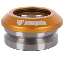 Anaquda full integrated Headset Stunt-Scooter Steuersatz Kugellager  1 1/8" Gold