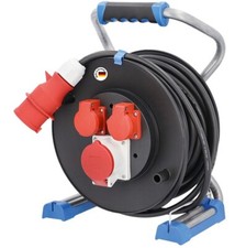 AS Schwabe Starkstrom CEE Kabeltrommel Stromverteiler 400 V 16A Länge 20 m 22658