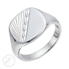 Herren Silber Siegelring
