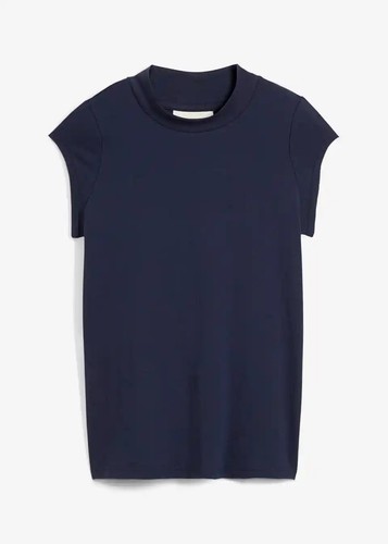 Neu shirt mit seidenanteil - mit,