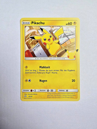 Pokémon pikachu non holo - pikachu, non-holo